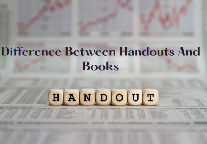 Difference Between Handouts And Books