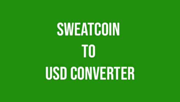 Sweatcoin To Usd Converter